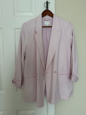 H&M Lilac Blazer - Relaxed Fit